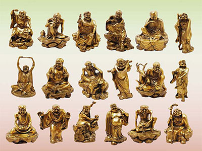 丰隆寺十八罗汉认捐缘起 丰隆寺十八罗汉认捐缘起